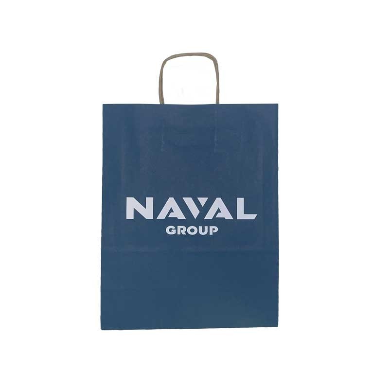 Blue Naval Group paper bag