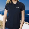 women's polo shirt in organic cotton