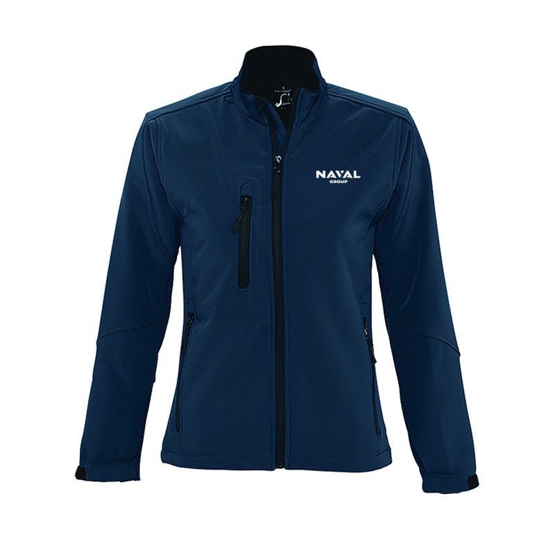 Blue women Naval Group Softshell